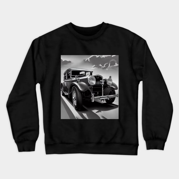 carro ilustração quadrinhos Crewneck Sweatshirt by LASF